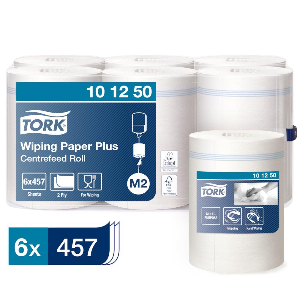 Tork Advanced 101250 Allround Paper white - 24.5cm, 19cm, 160M, 2PCS, 6PCS