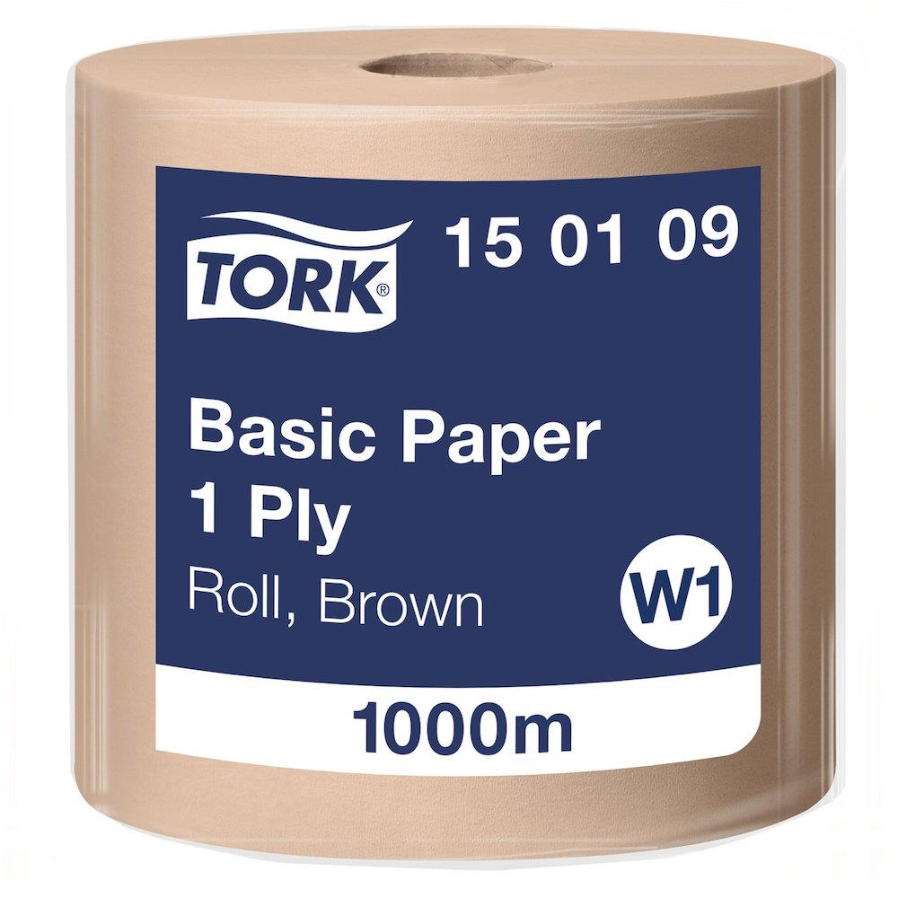 Tork Basic 150109 Allround Paper brown - 33cm, 37cm, 1000M, 1PCS, 1PCS