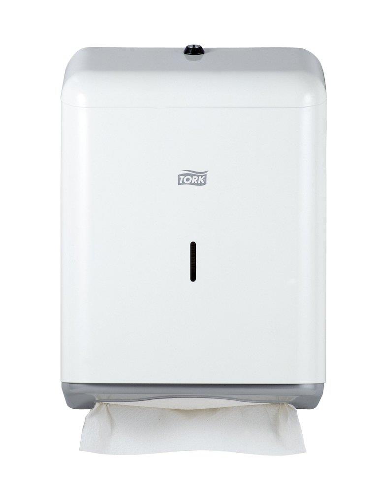 Tork H3 208140 Dispenser white - 12.1cm, 26.8cm, 37.8cm
