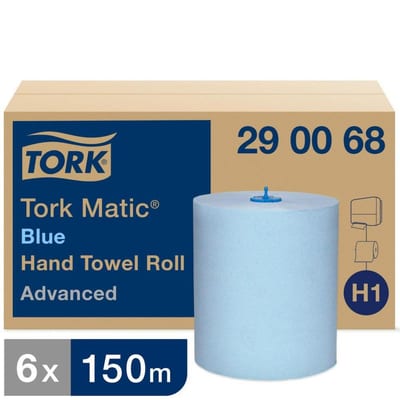 Tork Matic H1 blue - 21cm, 190cm, 150M, 2PCS, 6PCS