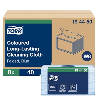 Tork Premium 194450 Cloths C158 blue W8 - 38cm, 30cm, 1PCS, 320 pcs