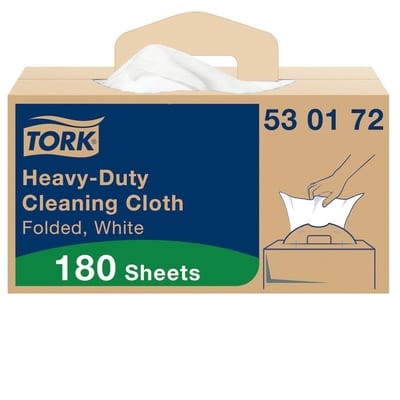 Tork Premium 530172 Cloths C52 white W7 - 35.5cm, 41.5cm, 1PCS, 180 ark
