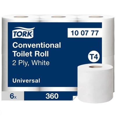 Tork Universal T4 white - 9.9cm, 44.8M, 6PCS, 2PCS, T4