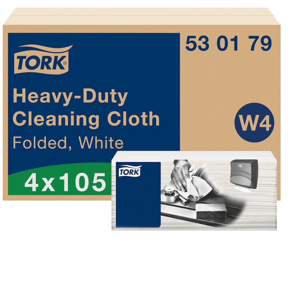 Tork W4 Wiping Cloth Premium white W4 - 35.5cm, 41.5cm, 1PCS, 4 packs