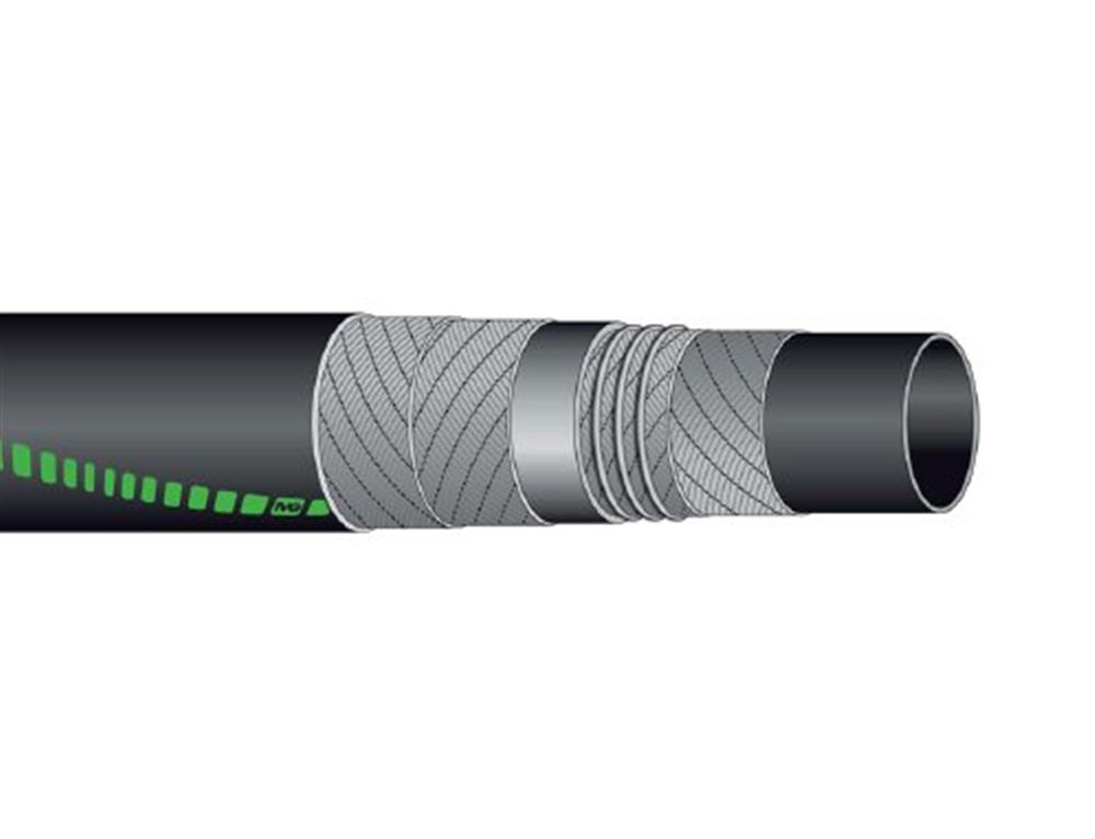 Toronto Rinsing and water hose synthetic rubber - 2", 51mm, 70°C, 10bar