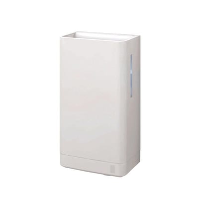 TOTO Hand Dryer - Polished, white