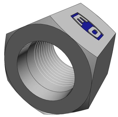 Triple-Lok MTXS Flared Nut steel chromated JIC - 38mm, 210bar