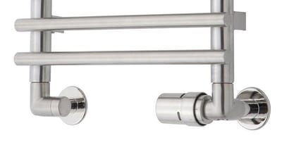 TVS 120 Valve set with check valve angle supply to the right - 1/2"