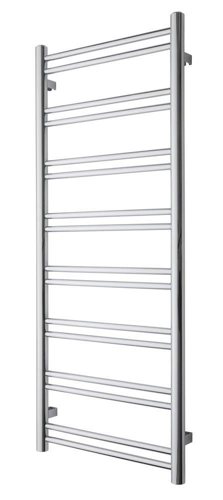 TVS Duo Towel Warmer 500 x 1240 mm - central / district / electric heating, chrome-plated