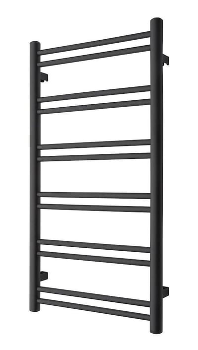 TVS Duo Towel Warmer Radiator Black - 500 x 920 mm, Central / District / Electric Heating