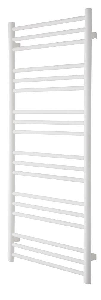TVS Pivo Horizontal Round-tube Towel Warmer 500 x 1195 mm White 18 Tubes