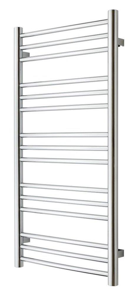 TVS Pivo Horizontal Towel Warmer Chrome, 500 x 990 mm, 15-Pipe, Central / District / Electric