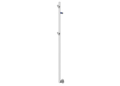 TVS Plus Electric Towel Warmer, Chrome Vertical Square Pipe — 85 x 1500 mm