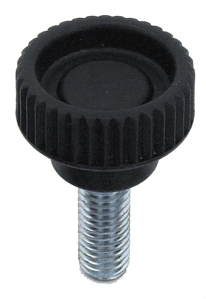 Type 766 Thumb screw Polyamide 6, matteret black - 6mm, 30mm