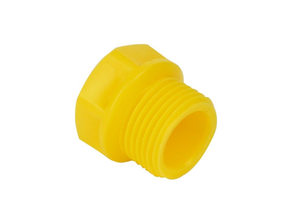 Type GR Thread Plug PEHD yellow - R 1" x 11