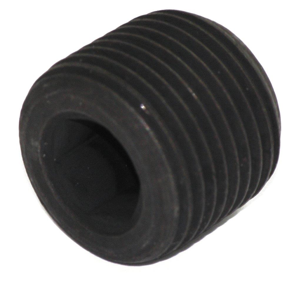 type P Pipe Plug with internal hex black - 1/2", 3/8", 100PCS