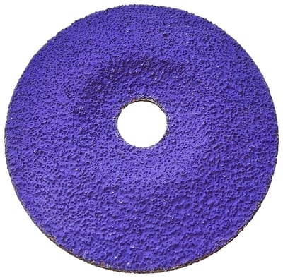Tyrolit Cerabond X Fiber Disc - 125mm, 36, Stainless steel, 22mm, Centre hole, Angle grinder, Ceramic aluminium oxide