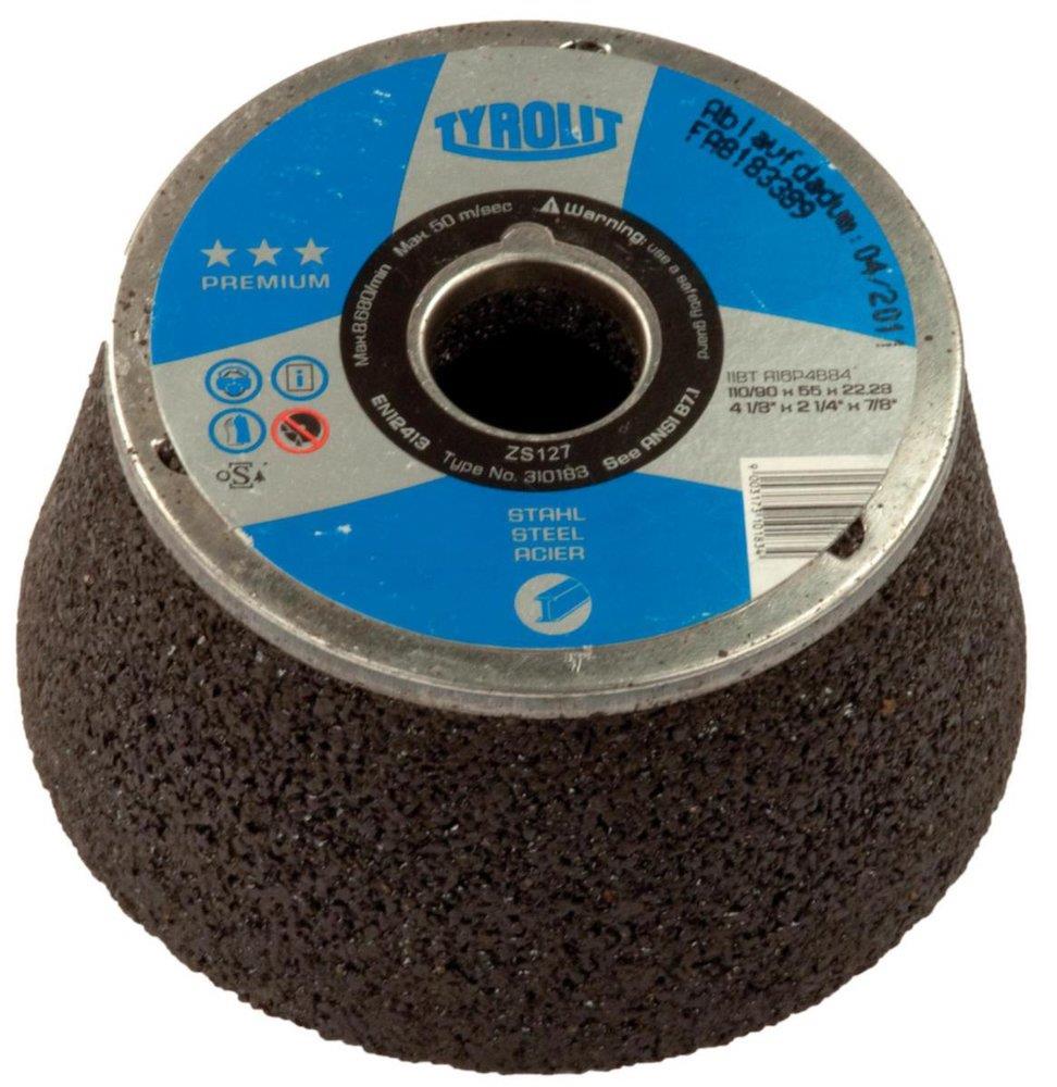 Tyrolit From 11ZT - 127mm, steel