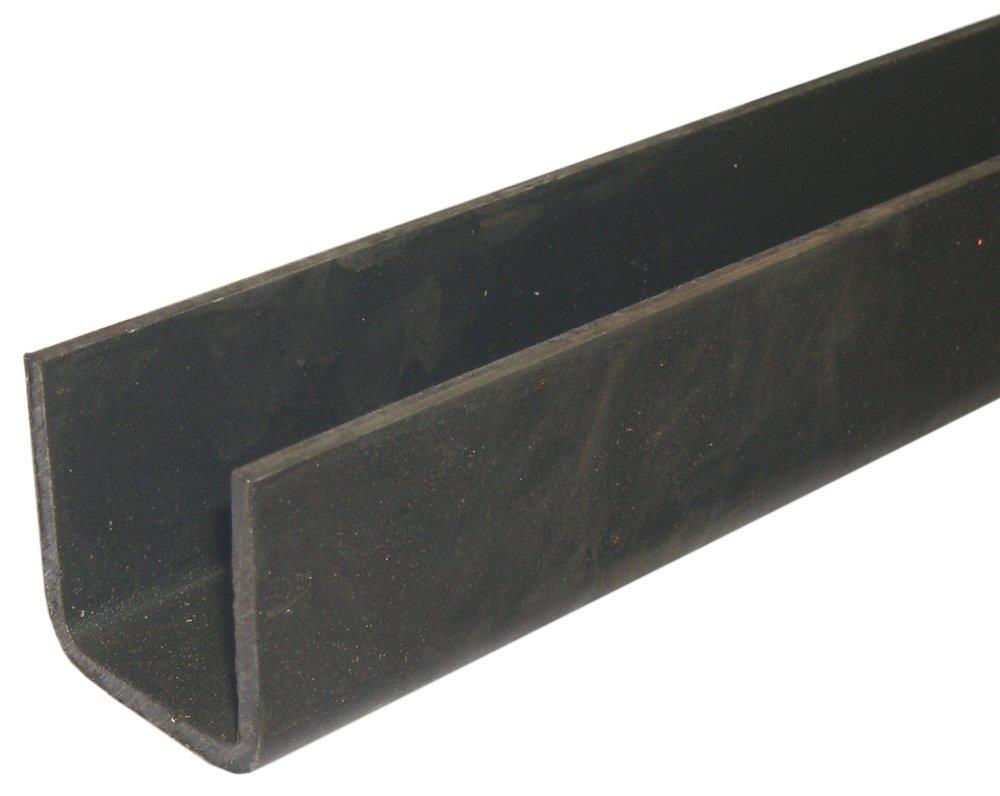 U-profile cold-formed equal-leg black S235JR - 20mm, 20mm, 2mm, 6.05M