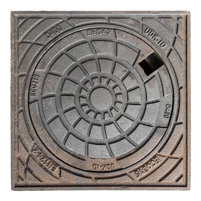 Ulefos ECO315 Frame square with cover - 315mm, 40TON, Fast square, 150mm