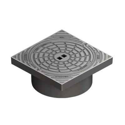Ulefos ECO315C Frame square with cover - 315mm, 12.5TON