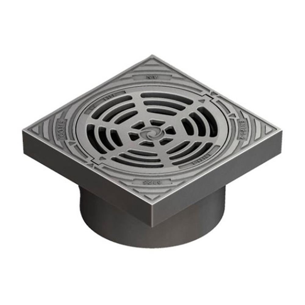 Ulefos ECO315G Frame square with grate - 315mm, 12.5TON
