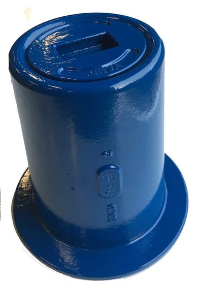 Ulefos Stop Valve Cover with lid round - 190mm, 195mm