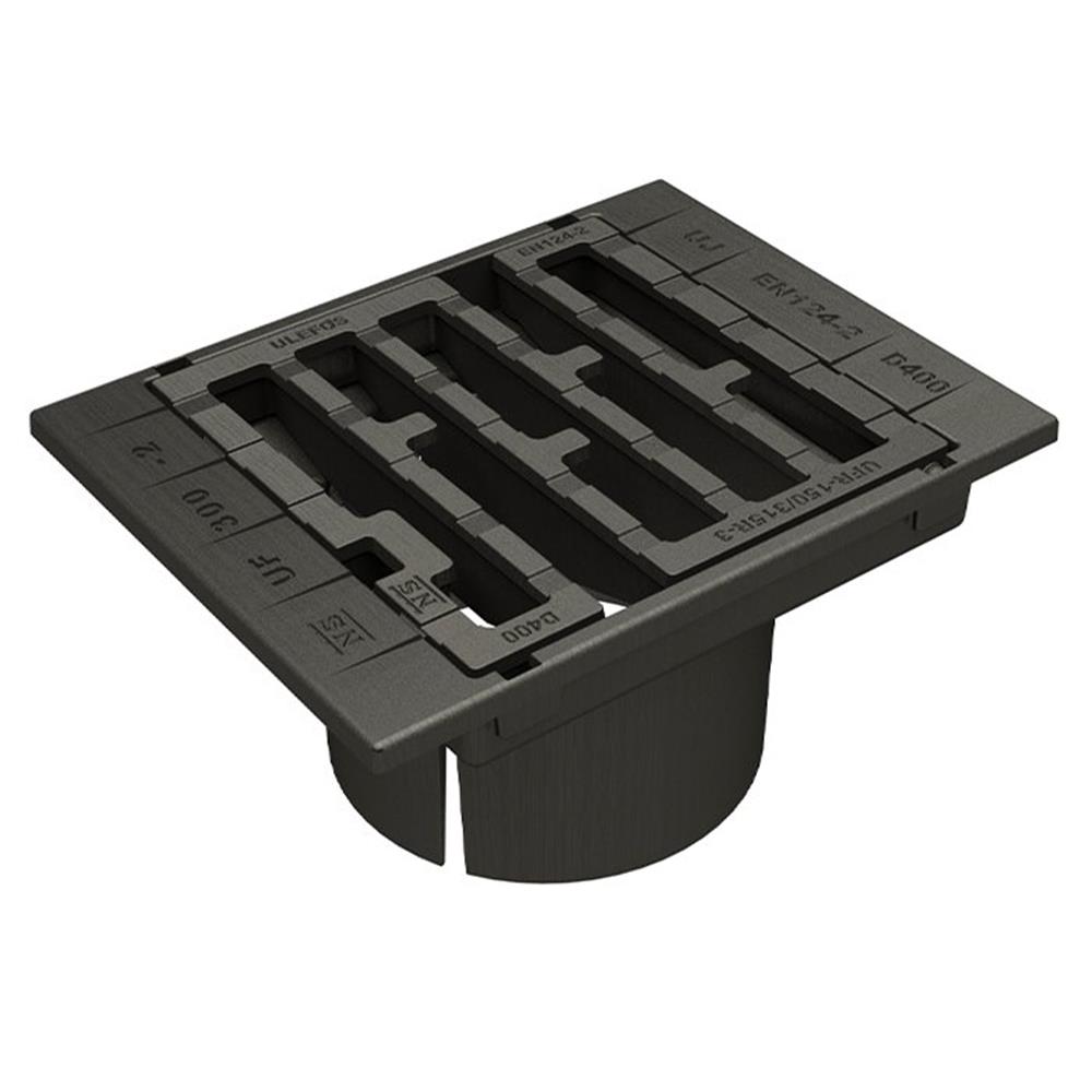 Ulefos UF/300-3T Gutter Frame floating with skirt - 300mm, 40TON