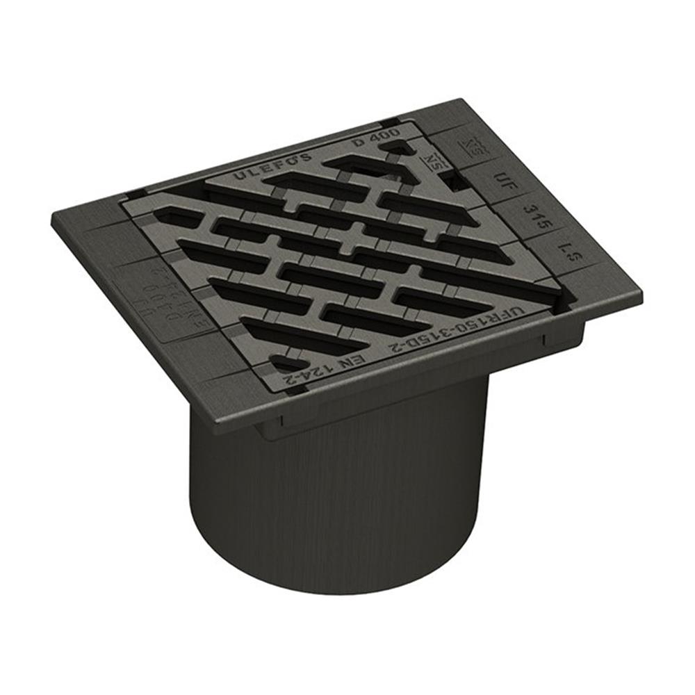 Ulefos UF/315-3LS Gutter Frame floating - 315mm, 40TON