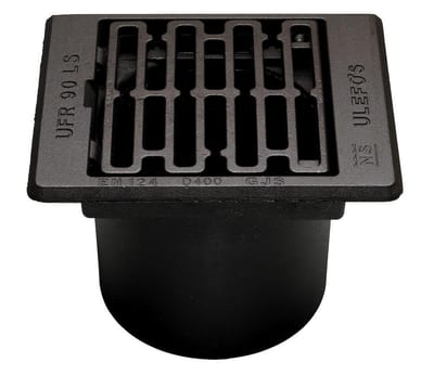 Ulefos UFR 90 LS Gutter Grate with long skirt - 315mm, 40TON