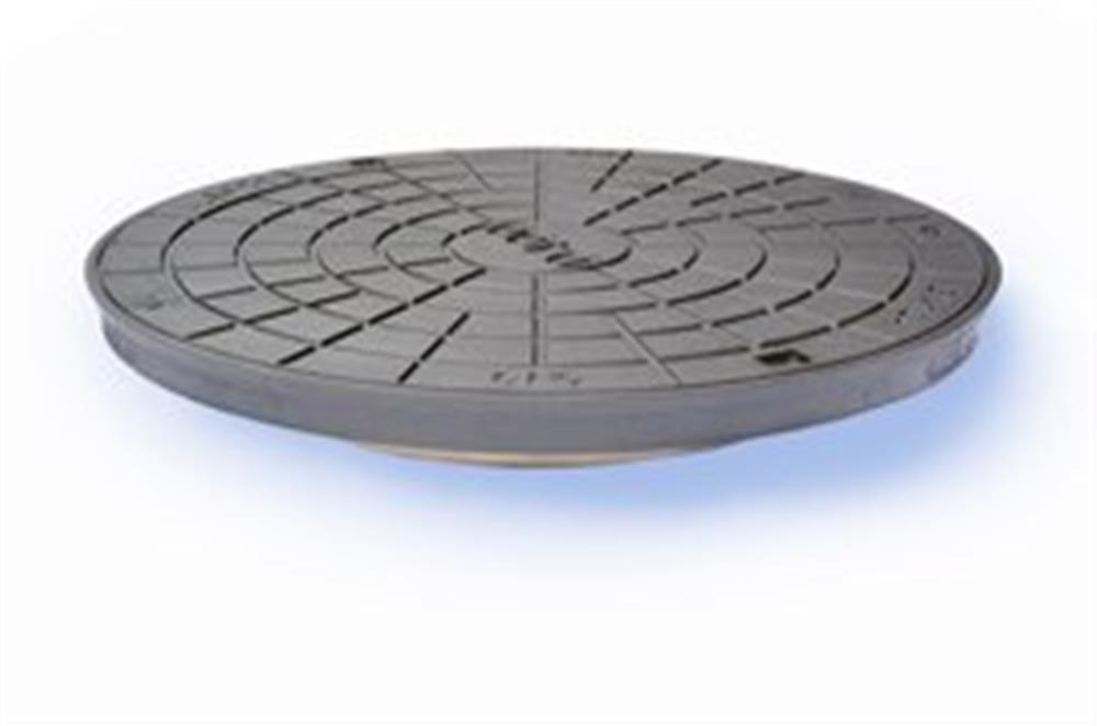 Ulefos UN60A ISO Cover insulated with DH logo and rubber gasket - 600mm, 40TON
