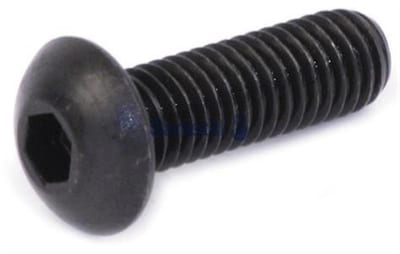 Unbrako ISO 7380-1 Button-Head Socket Screw, Black 10.9 — M6 x 20 mm