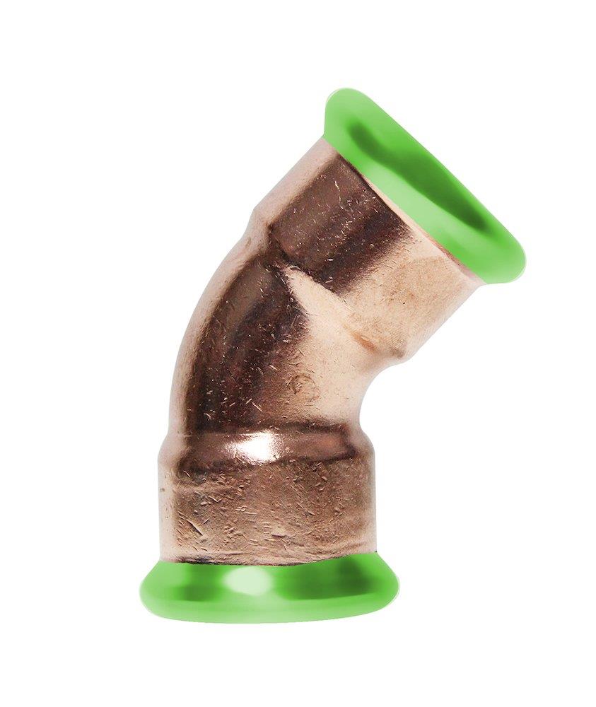 Unico A-Press Bend coupling/coupling - 12mm, 12mm, 45°