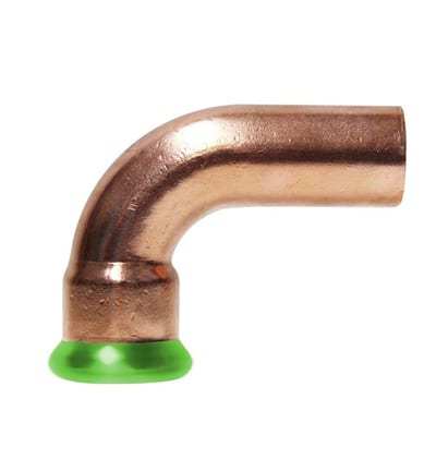 Unico A-Press Bend coupling/nipple - 42mm, 42mm, 90°