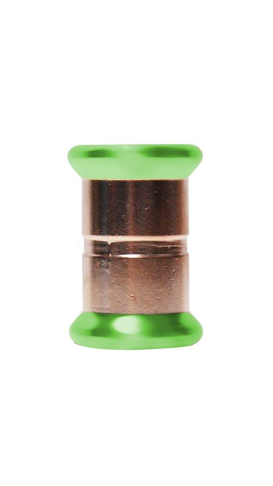Unico A-Press Double Socket - 22mm, 22mm, coupling/coupling