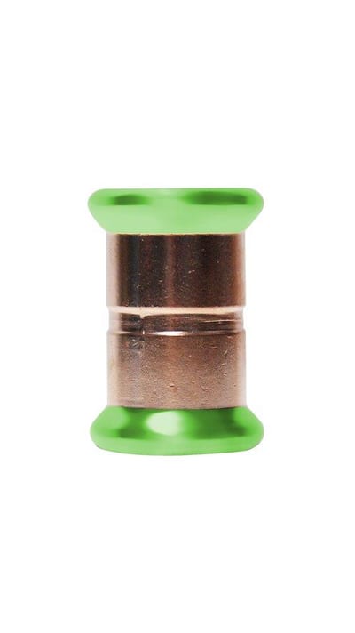 Unico A-Press Double Socket - 22mm, 22mm, coupling/coupling