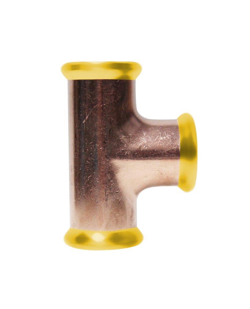 Unico A-Press T-Piece - 15mm, 15mm, 15mm