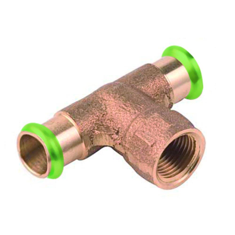 Unico A-Press T-Piece - 22mm, 22mm, 3/4"