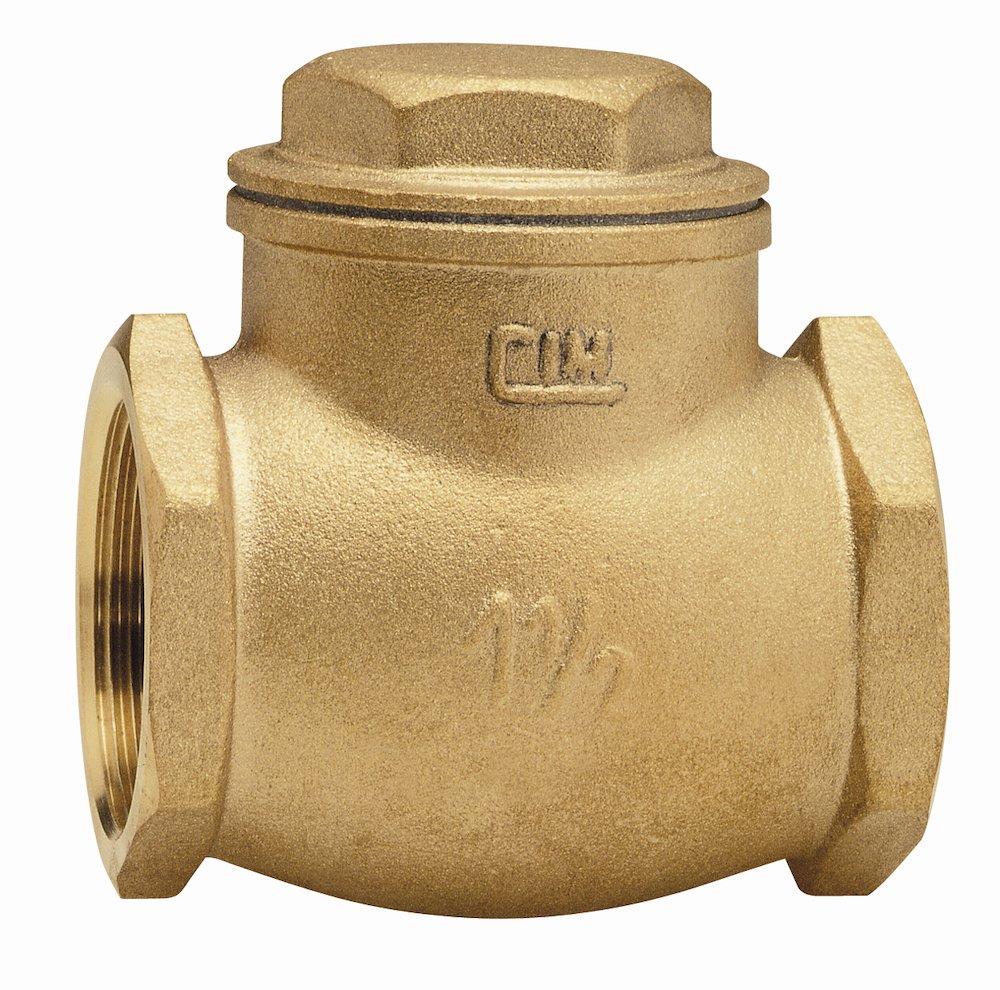 Unico Flap Check Valve coupling/coupling brass - 1 1/2", 1 1/2", 16bar