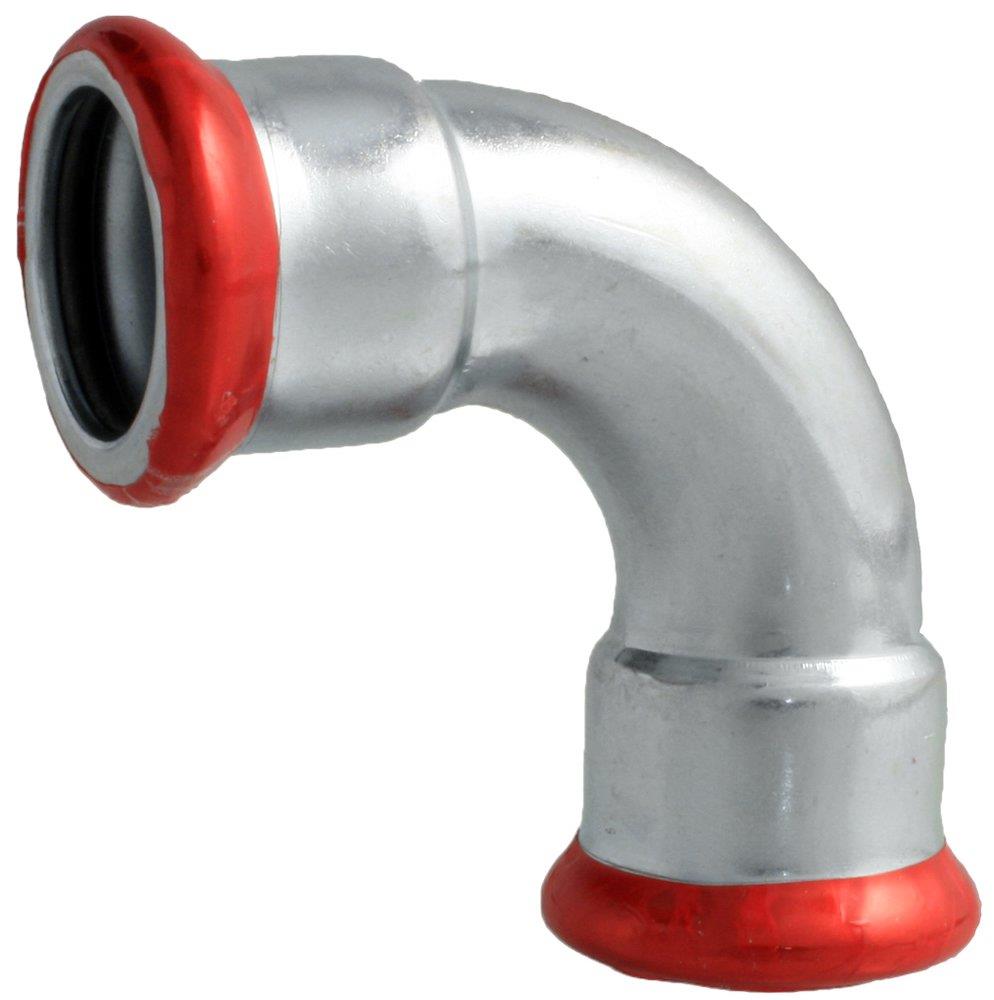 Unico FZ Press Bend - 76.1mm, 76.1mm, 90°, coupling/coupling