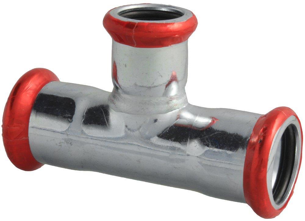 Unico FZ Press T-Piece with reduced branch - 42mm, 42mm, 35mm