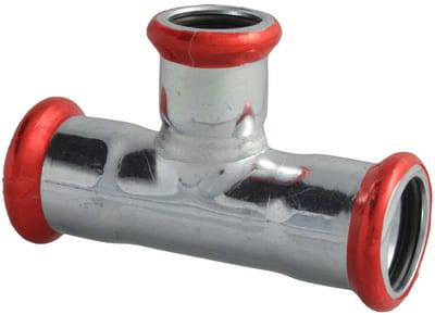Unico FZ Press T-Piece with reduced branch - 42mm, 42mm, 35mm