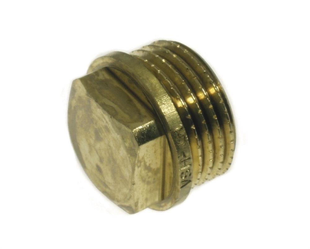 Unico Plug - Nipple, 1/2", 10bar, Dezincification-resistant brass