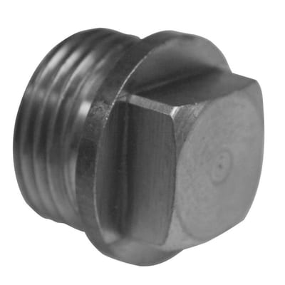 Unico Plug - Nipple, 3/8", 16bar, Dezincification-resistant brass, Chrome-plated