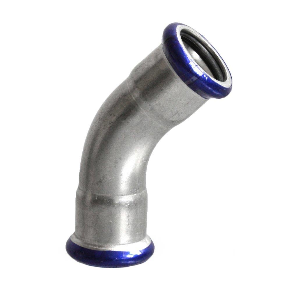 Unico SF Press Bend coupling/coupling - 108mm, 2PCS, 45°