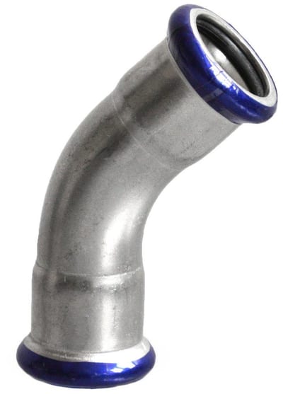 Unico SF Press Bend coupling/coupling - 18mm, 2PCS, 45°