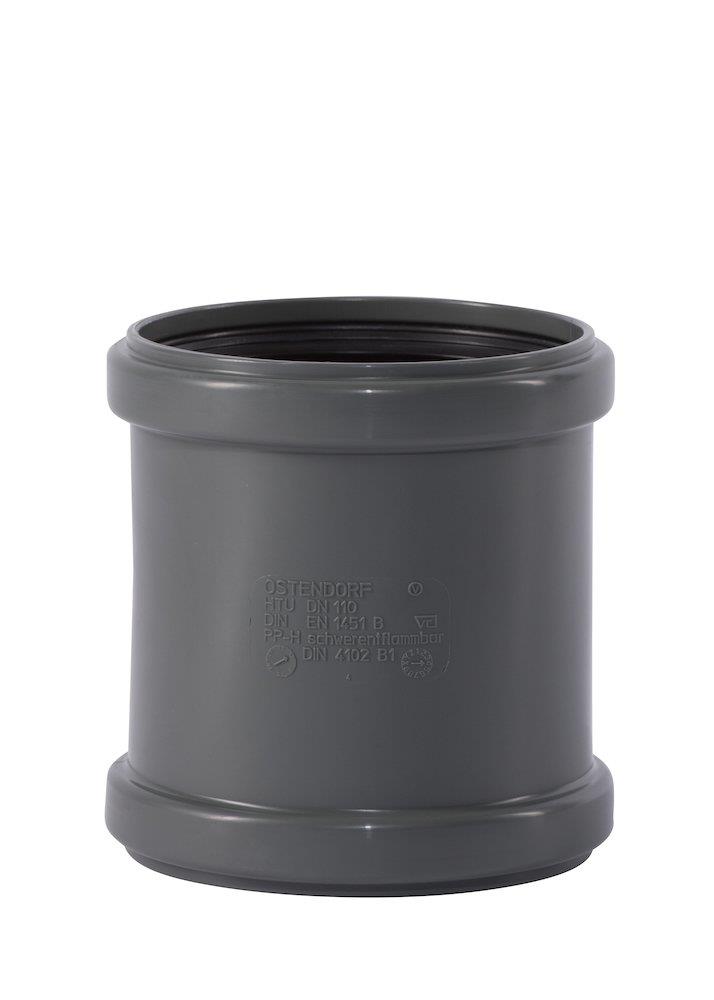 Unico Sliding sleeve grey PP - 110mm, 110mm