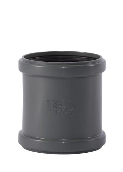 Unico Sliding sleeve grey PP - 110mm, 110mm