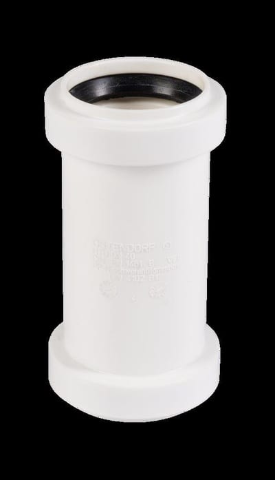 Unico Sliding sleeve white PP HT - 40mm, 40mm