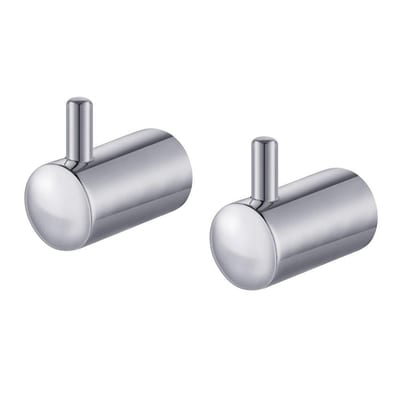 Unico Towel hook - 1PCS, Metal, 2PCS, Polished, Chrome-plated